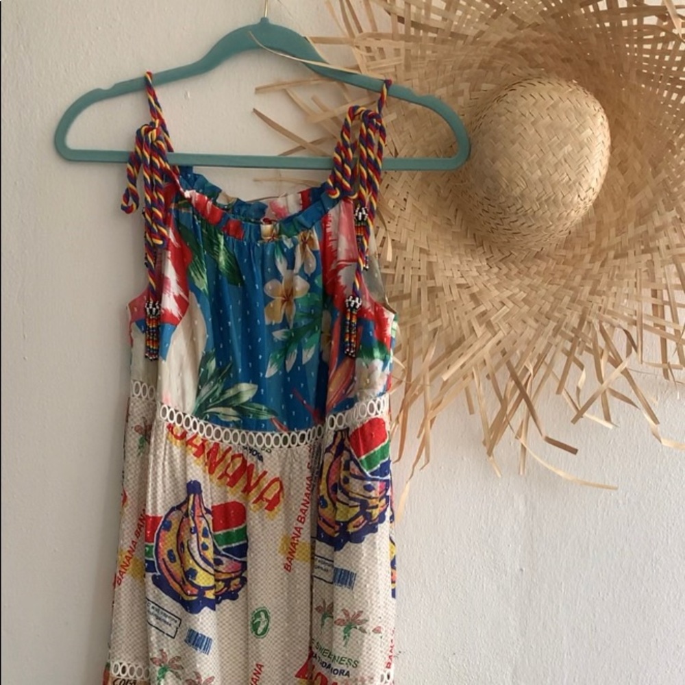 Farm Rio Farm fair maxi dress